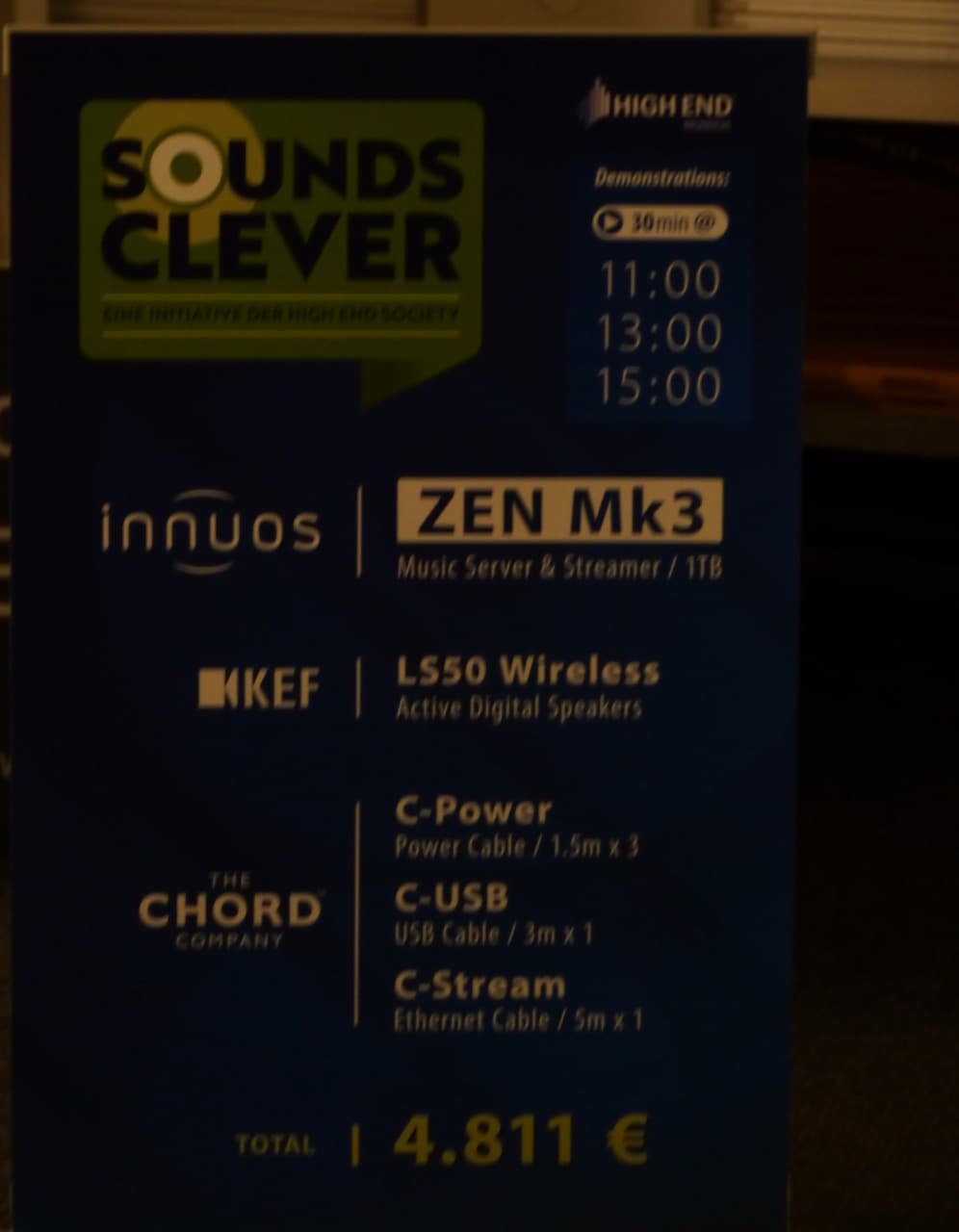 Aktivbox mit Streamer - perfekter Sound um 4800.-
