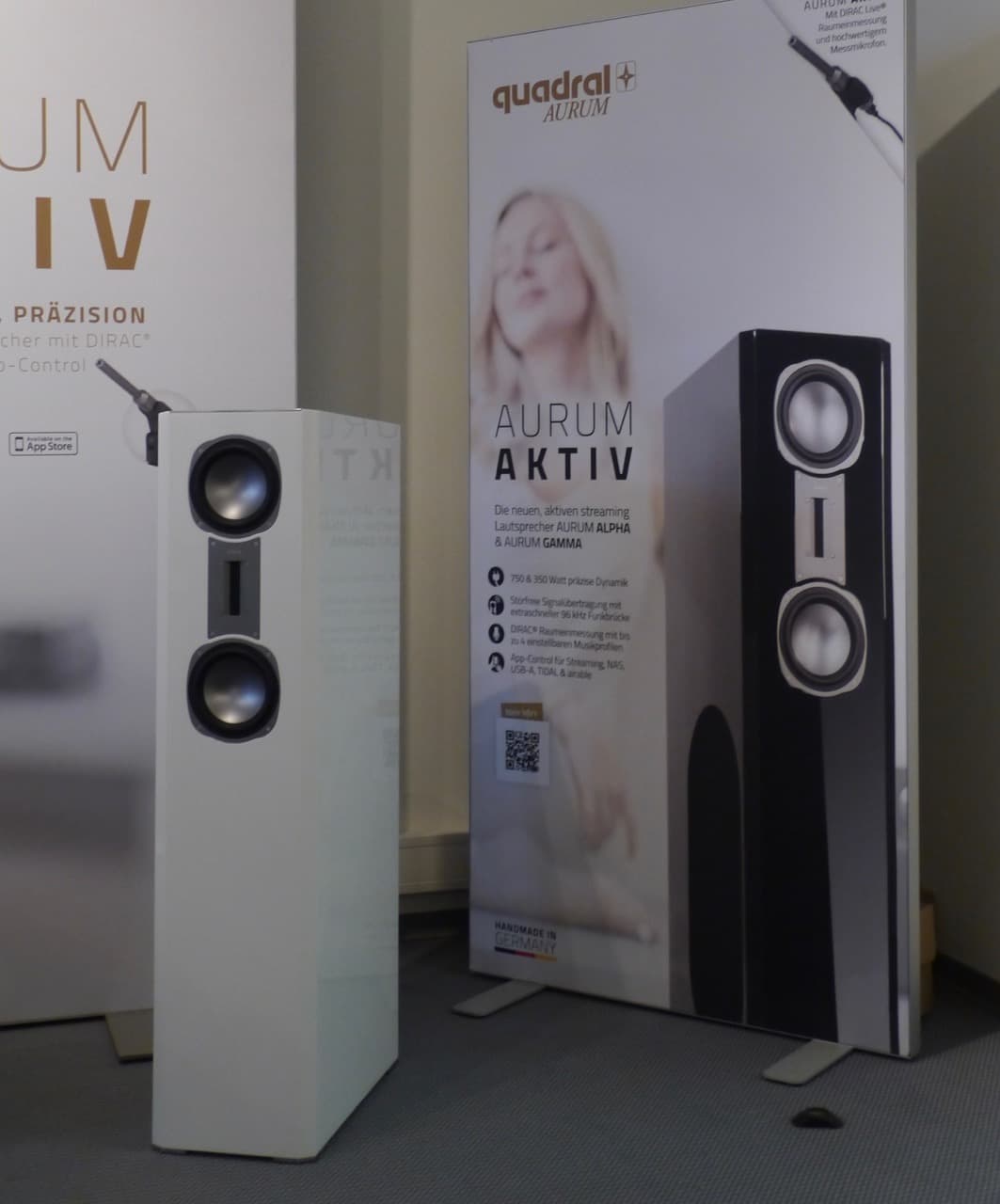 Aurum Aktiv Boxen von Quadral