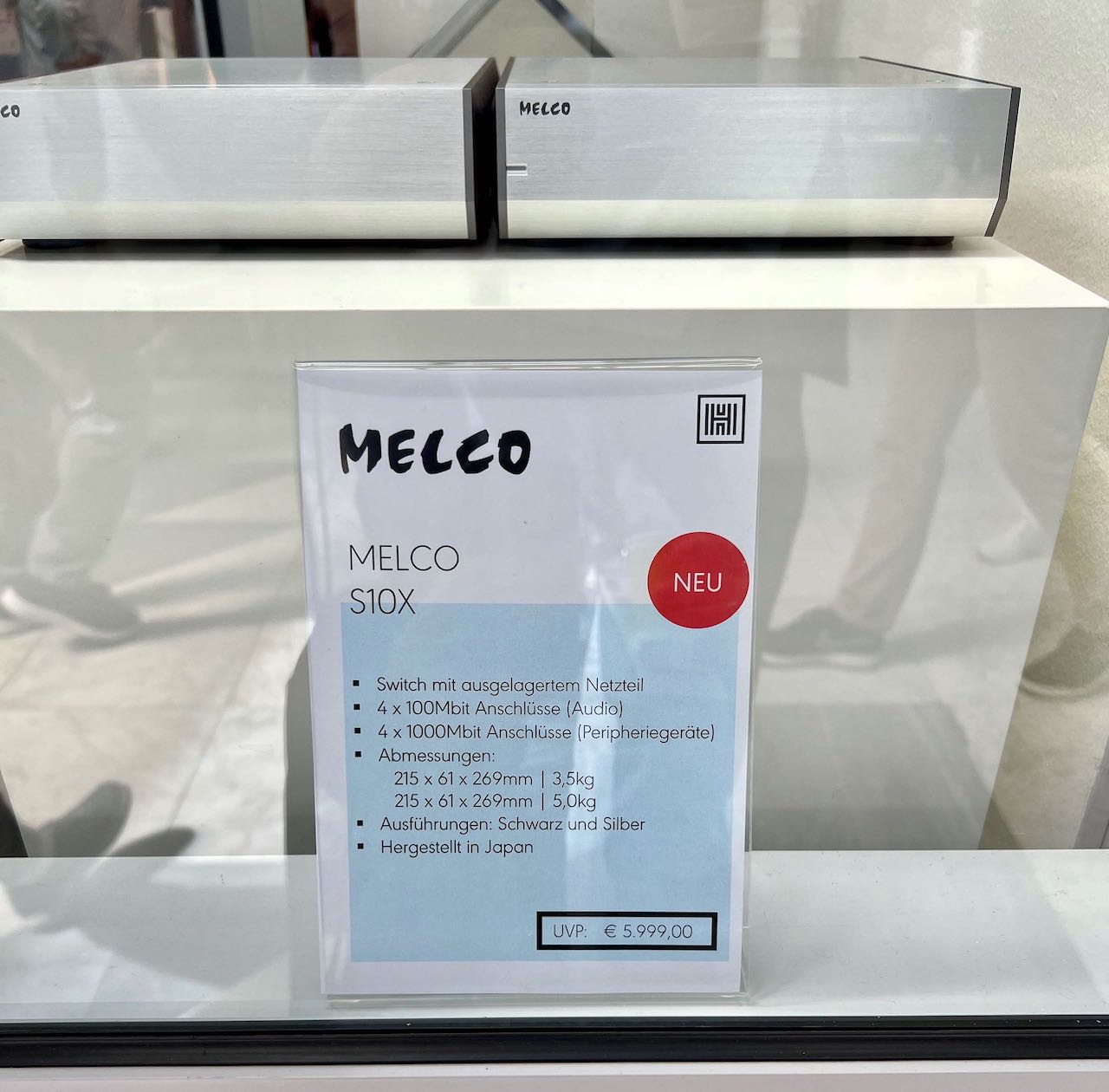 6000 Euro für einen Switch find ich obszön von Melco